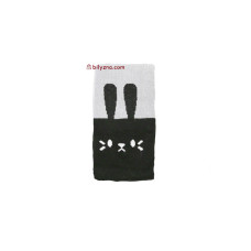 Gofre 400 бавовняні колготи з зайчиком та імітацією панчіх на дівчинку