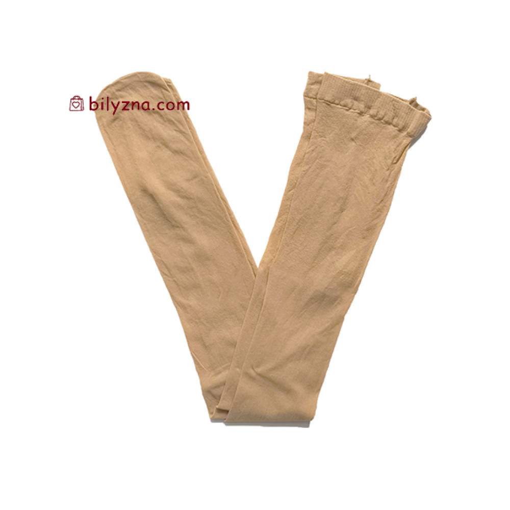 KETTY 20den капронові бежеві / тілесні / білі колготи без малюнку з шортиками