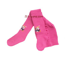 DUNA 5B 446 рожеві махрові дитячі колготки на дівчинку