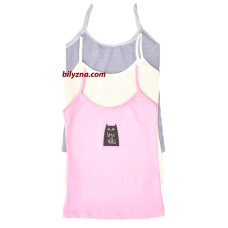 DOMI kids 68500-85 набір 3шт кольорові майки на дівчинку