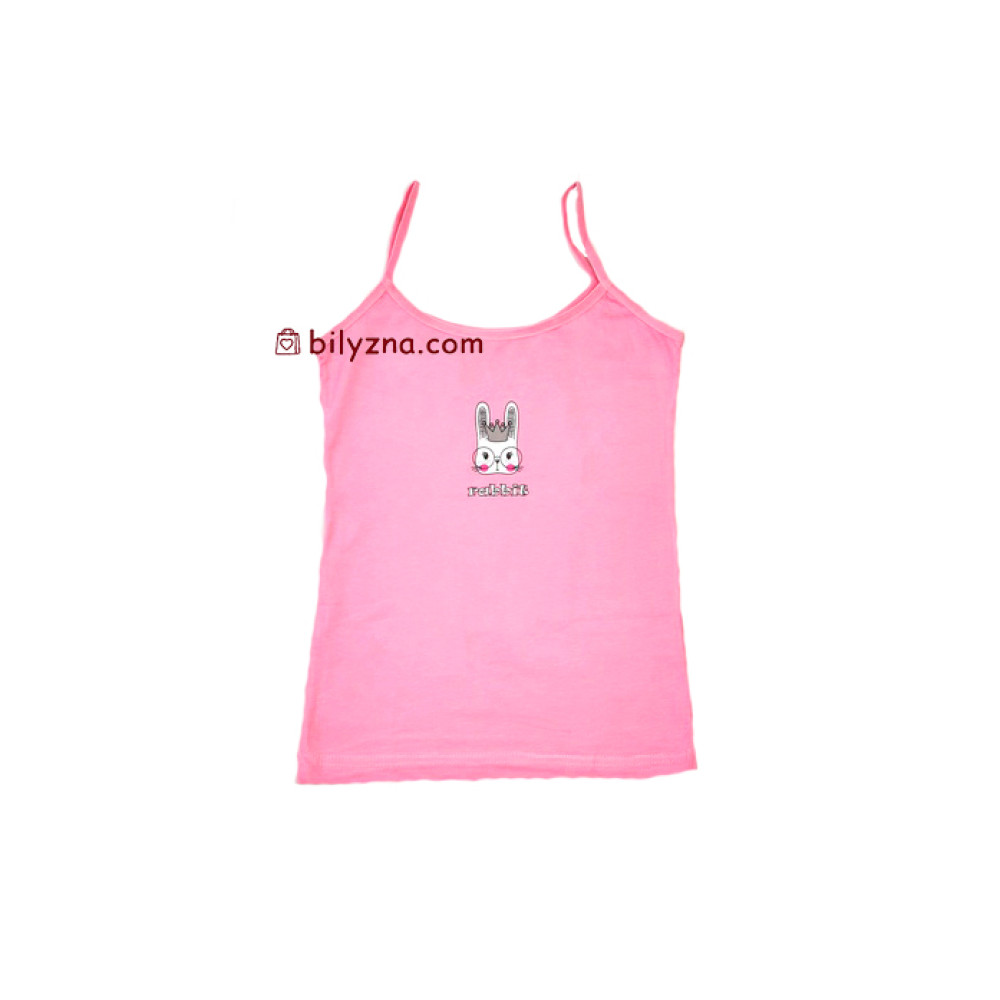 DOMIkids 68500-97 набір 3шт різнокольорові дівчачі майки