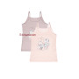 Donella 4312Y6 нюдові дівчачі майки з ведмедиками