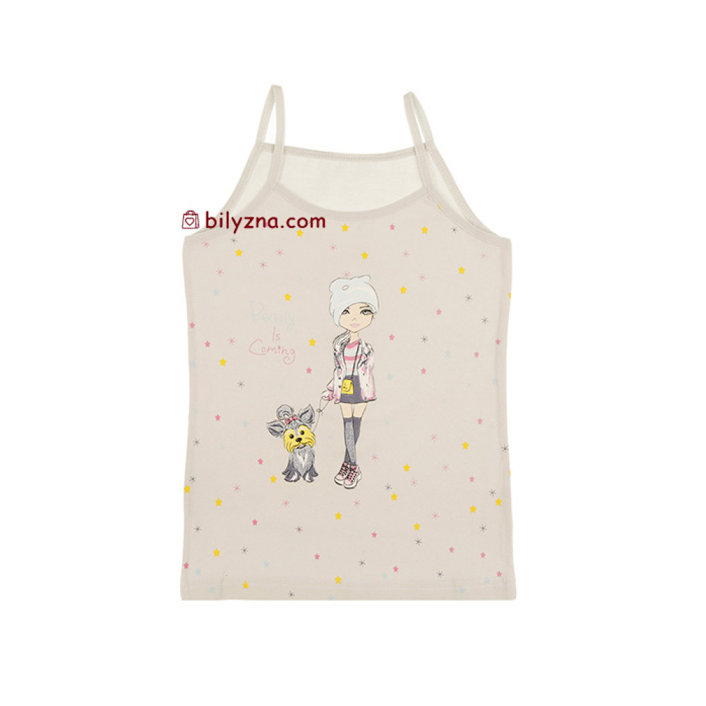 Donella 4371KK кольорові майки з тонкими бретелями на дівчинку підлітка