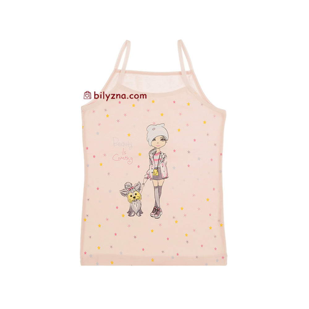 Donella 4371KK кольорові майки з тонкими бретелями на дівчинку підлітка