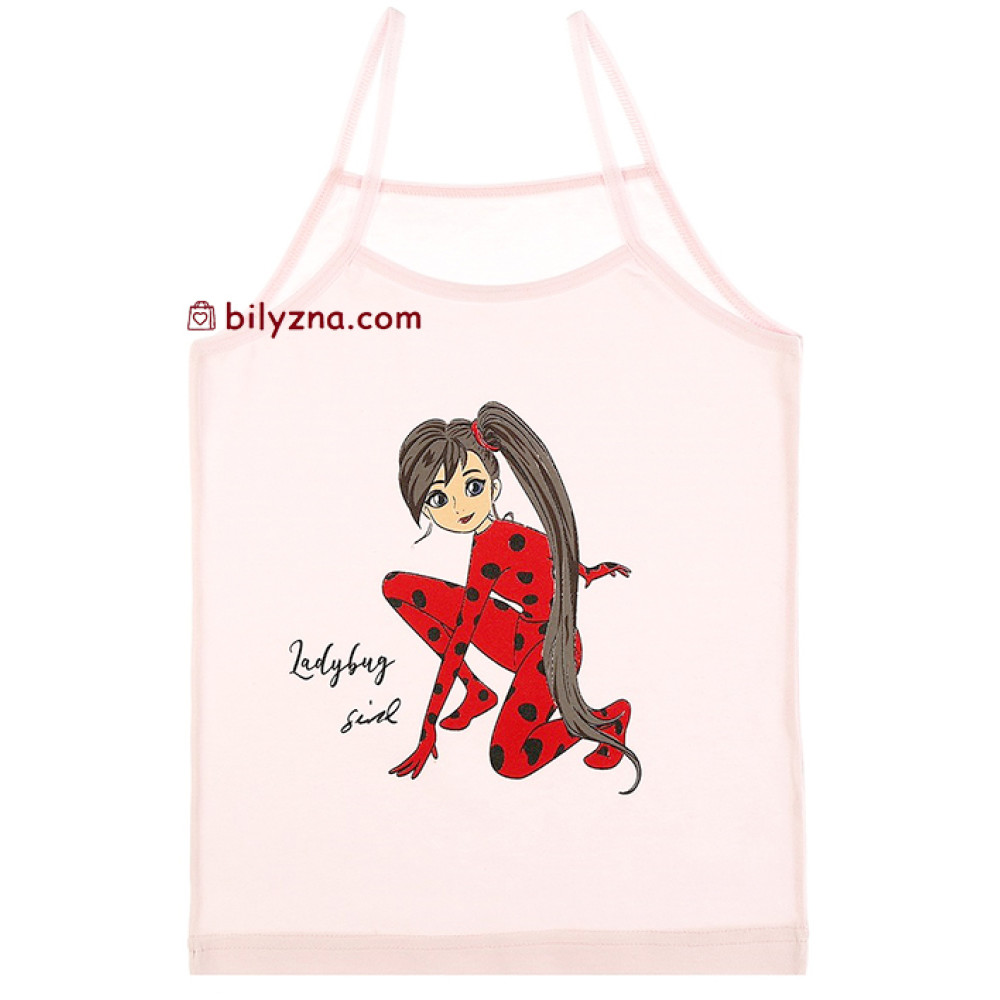 Donella 4371LY Lady Bug кольорові майки на тонких бретелях