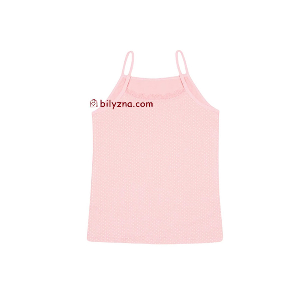Donella 438102 ніжні дівчачі майки з дрібним горошком