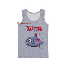 Donella 771075SM майка з малюнком рибки субмарини на хлопчика