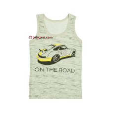 Donella 771126BN бавовняні майки On the road з машинкою на хлопчика