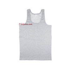 Donella 7717 сіра однотонна меланжева майка без малюнку на хлопчика