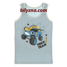 Donella 77995JM різнокольорові майки з машинкою Monster Truck Team на хлопчика