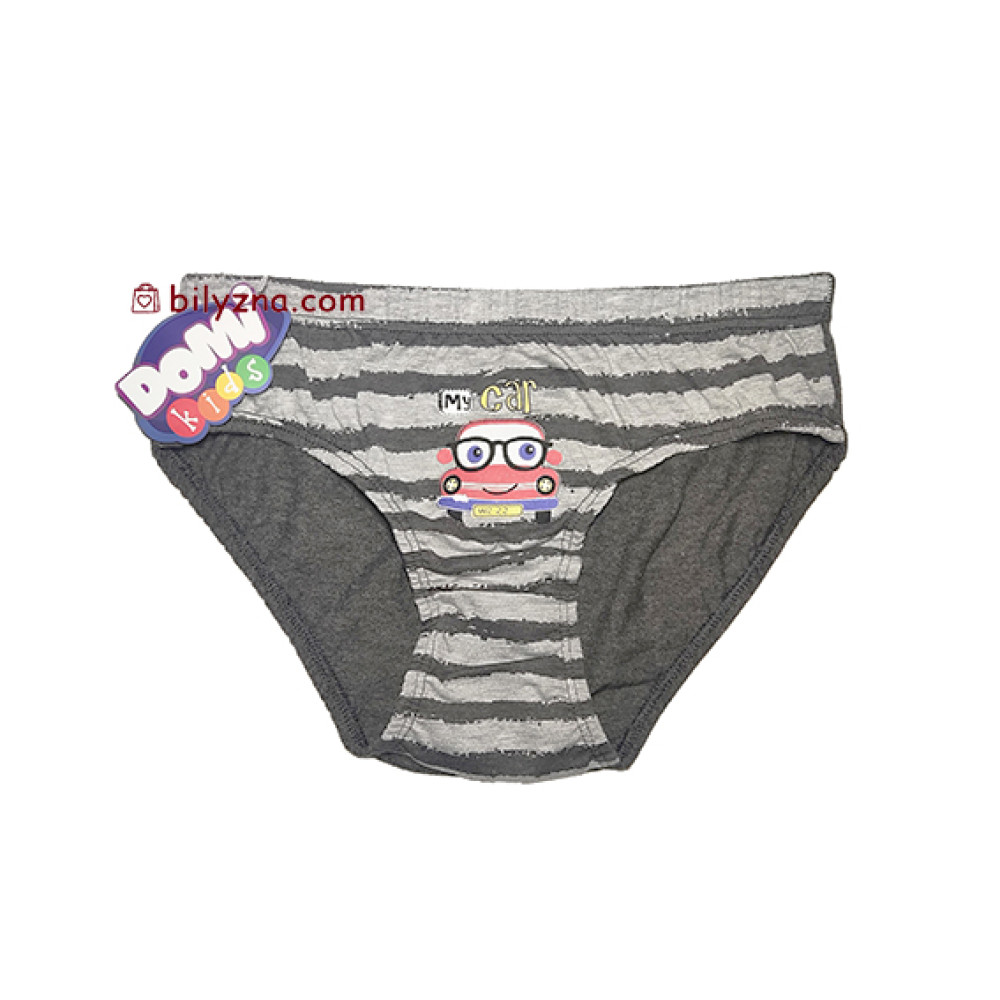 DOMI kids 70000-18 Трусики у смужку та з машинкою на хлопчика