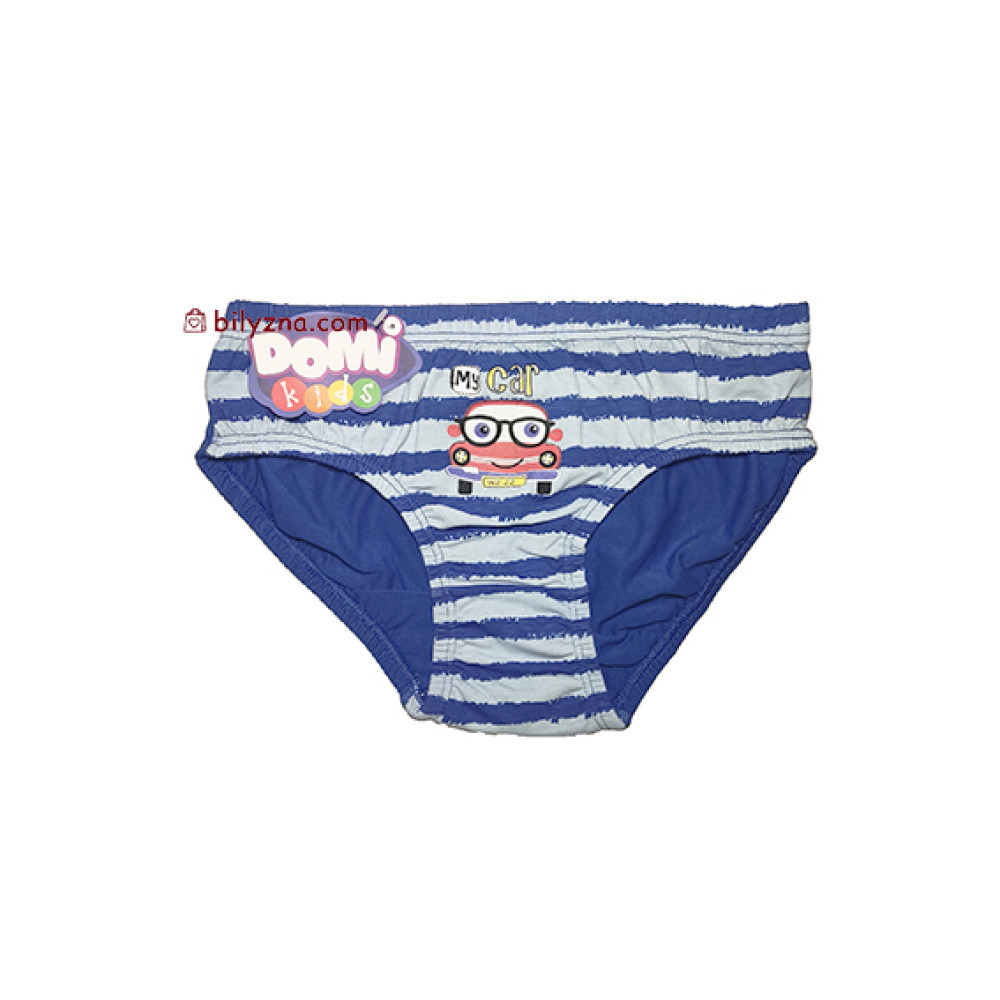 DOMI kids 70000-18 Трусики у смужку та з машинкою на хлопчика