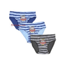 DOMI kids 70000-18 Трусики у смужку та з машинкою на хлопчика