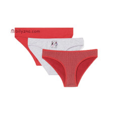 Dominant 35000-171 набір 3шт різнокольорових бавовняних трусиків бікіні