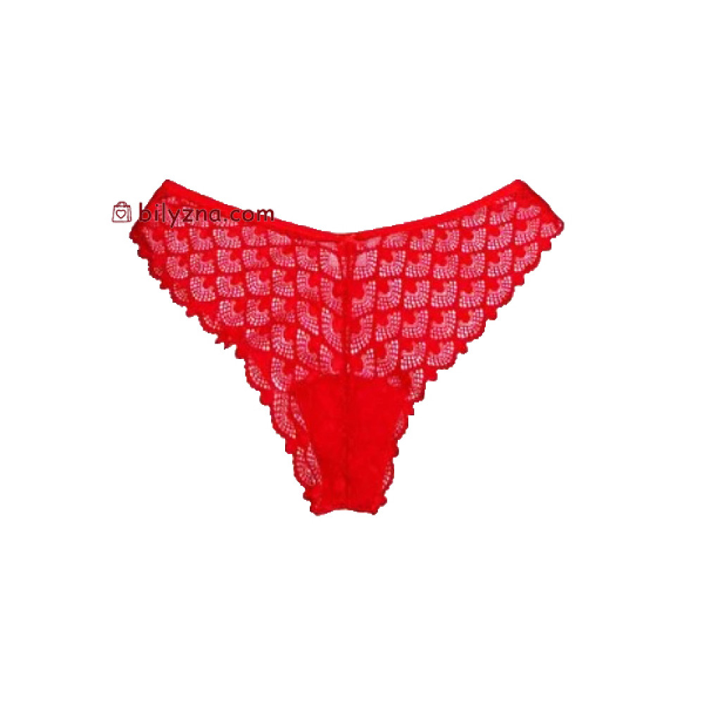 Dominant 39888 червоні жіночі гіпюрові трусики бікіні