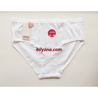 Dominant 53312 білі тоненькі жіночі трусики великих розмірів, батали