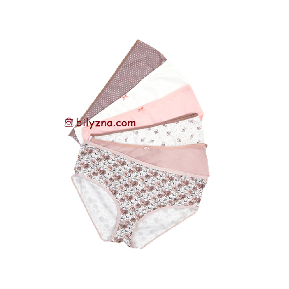 Dominant 54000-31 набір 6шт жіночих трусів великих розмірів