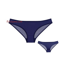 Donella 219771W темно-сині жіночі трусики сіточкою