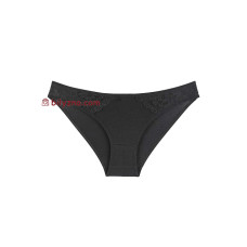 Donella 214301Q чорні класичні жіночі трусики без малюнку