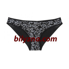 Donella 21530 чорні жіночі трусики з малюнком