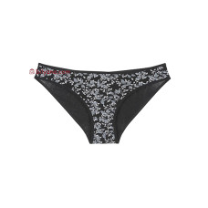 Donella 21530 чорні жіночі трусики з малюнком