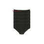 Donella 2571Q чорні жіночі однотонні трусики великого розміру та з широким боком