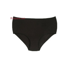 Donella 2571Q чорні жіночі однотонні трусики великого розміру та з широким боком
