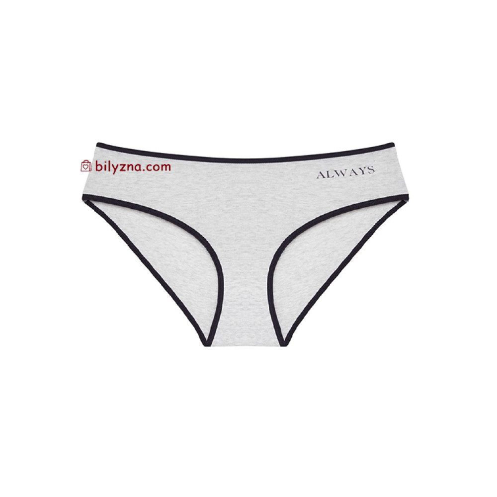 Donella 3224Y7 меланжеві жіночі трусики з написом Always