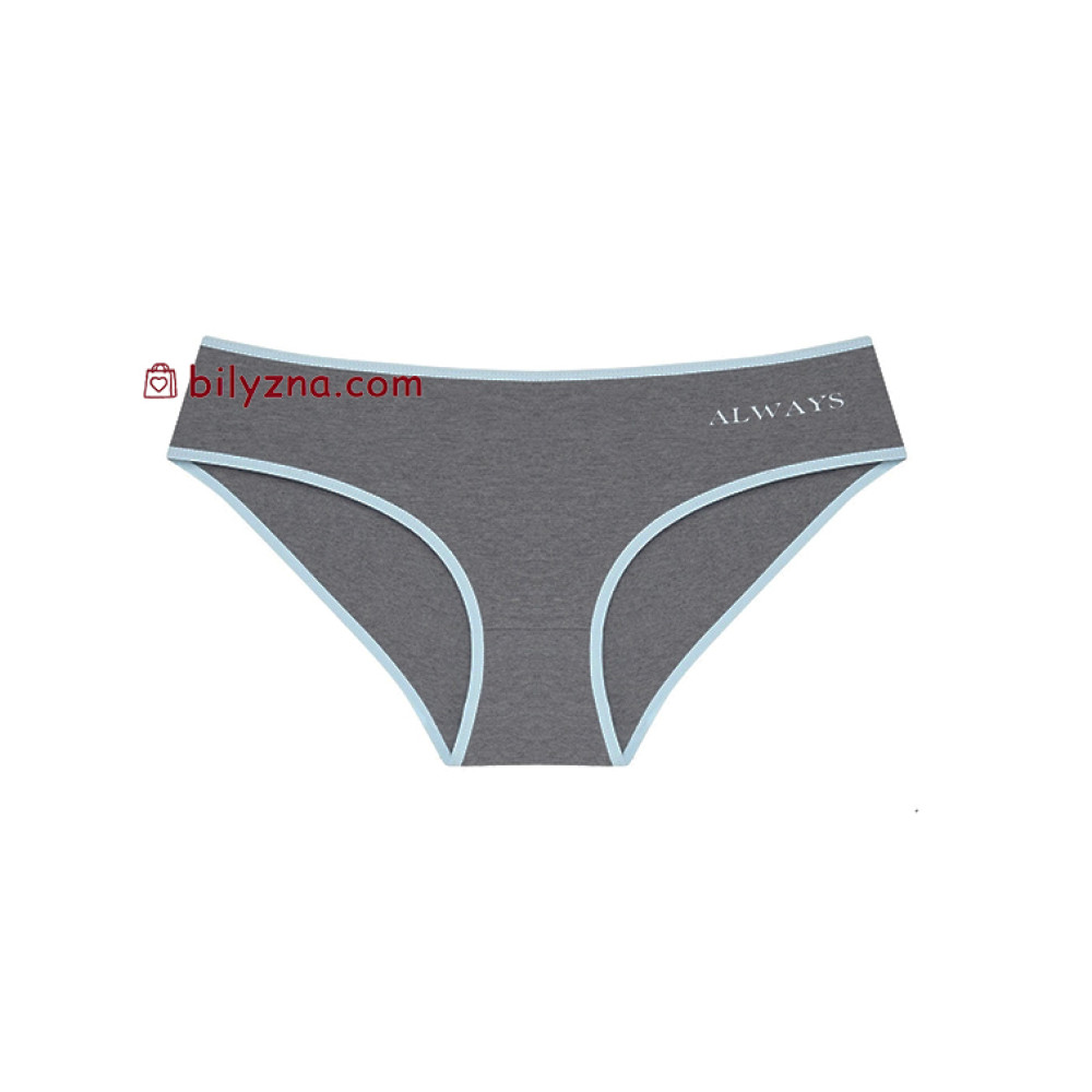 Donella 3224Y7 меланжеві жіночі трусики з написом Always