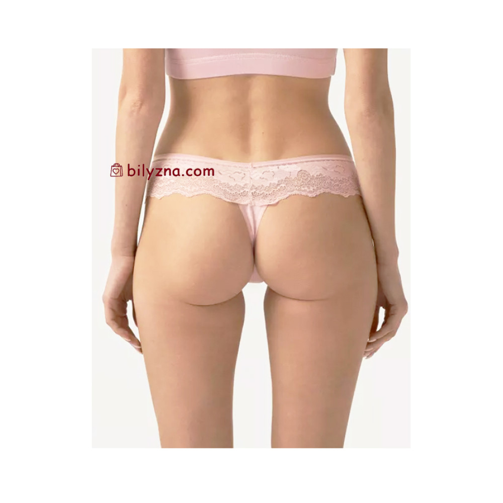 Ellen LSTA 306/03/12 рожеві жіночі трусики з гіпюром