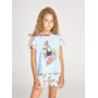 Ellen GNP 056/002 блакитний домашній комплект, піжама з кавунчиками та какаду на дівчинку