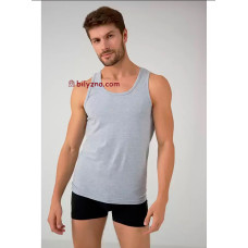 Ellen MVSK 400/01/06 сіра чоловіча майка без малюнку 