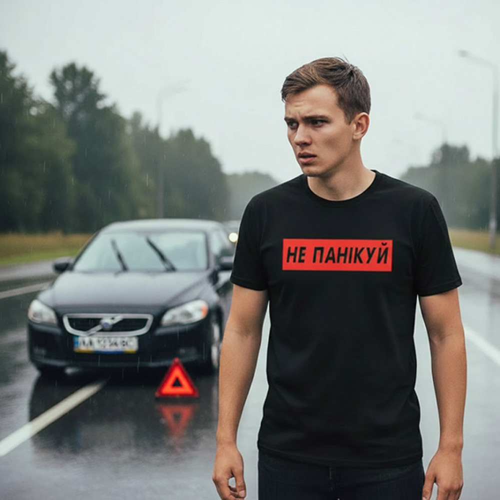 Чоловіча футболка з написом або малюнком, by Partyson