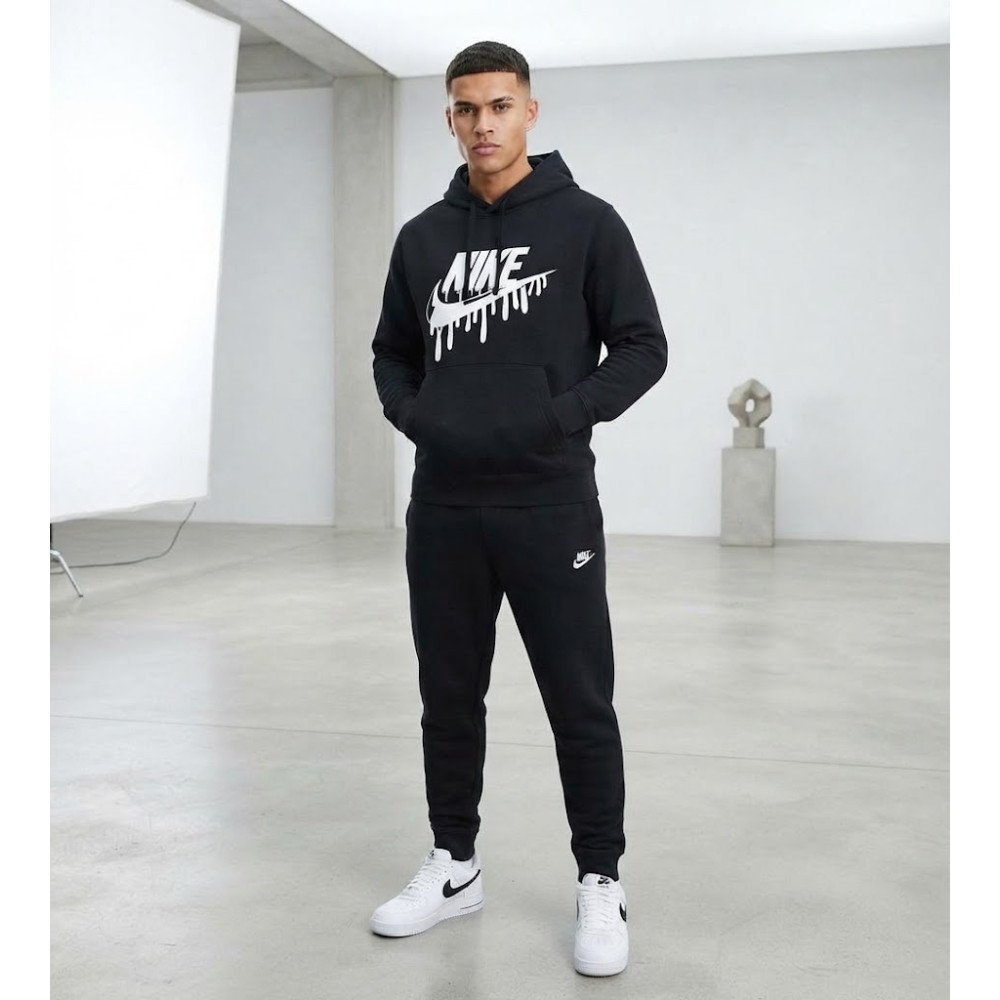 Чоловіче худі з малюнком та написом "Nike", by Partyson