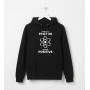 Чоловіче худі з малюнком та написом "Proton-positive", by Partyson