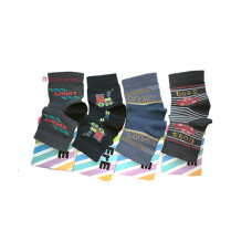 Gofre 300 дитячі темні невисокі шкарпетки