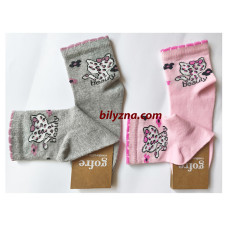 Gofre 315 дитячі кольорові шкарпетки з котиком