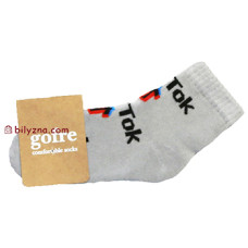 Gofre 320/321 сірі махрові дитячі шкарпетки Tik-Tok