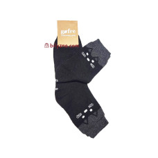 Gofre 330/331 чорні махрові шкарпетки з котиком