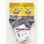 Master Step KidStep 005 SpongeBob високі дитячі шкарпетки з широкою резинкою Губка Боб