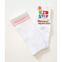 Master Step KidStep 0251 високі дитячі спортивні гольфи з рожевими смужками по краю