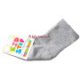 Master Step KidStep 0430 РІЗНІ КОЛЬОРИ дитячі шкарпетки з широкою резинкою 9см та махровою стопою