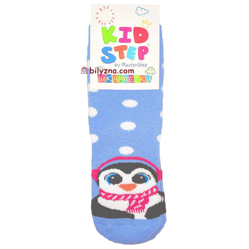 Master Step KidStep 052 зимові дитячі махрові шкарпетки з тваринками