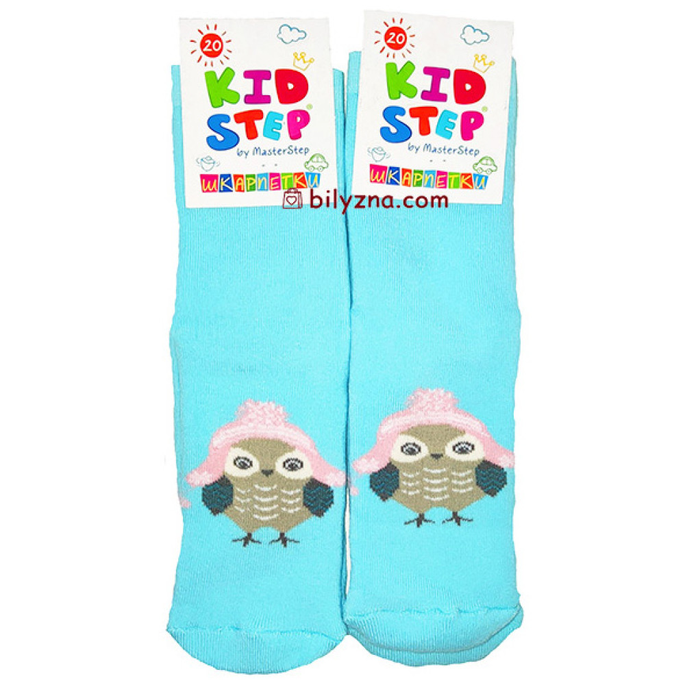 Master Step KidStep 055 дитячі махрові зимові шкарпетки з тваринками