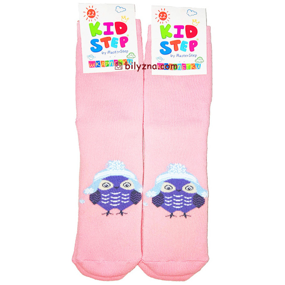 Master Step KidStep 055 дитячі махрові зимові шкарпетки з тваринками