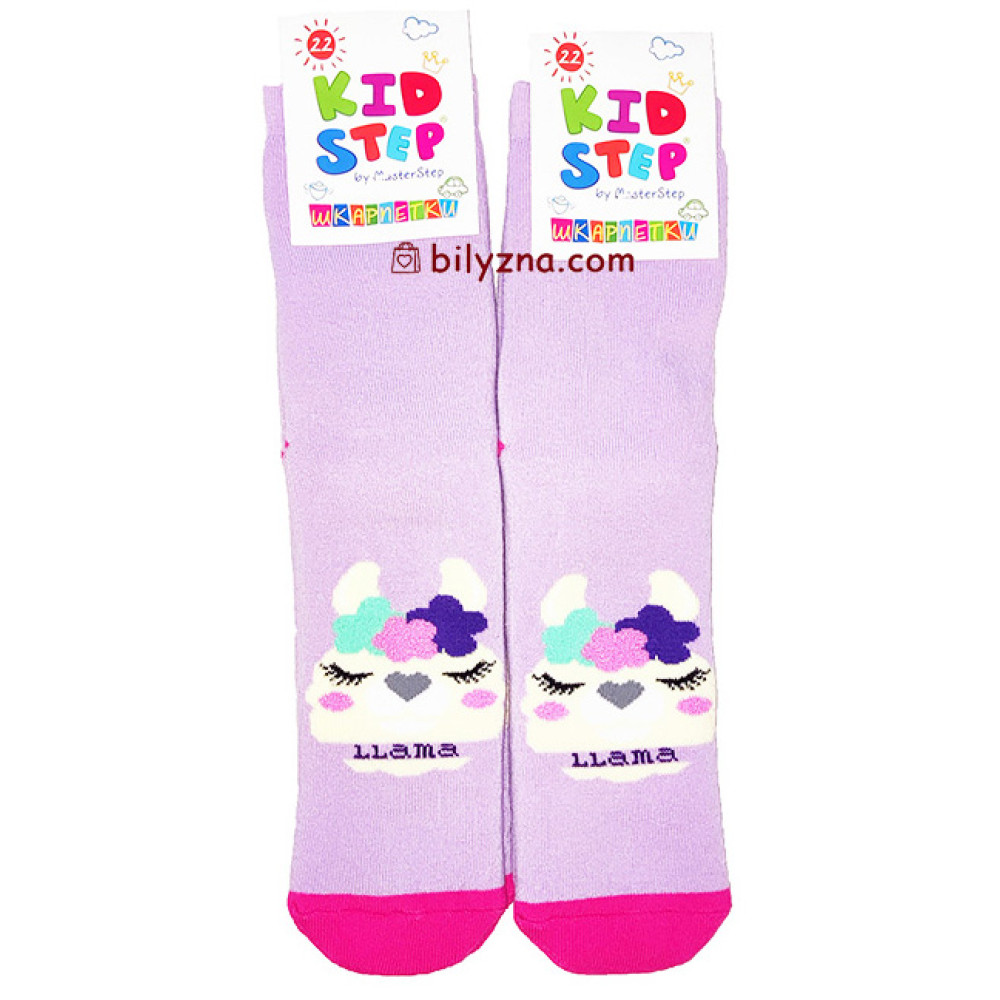 Master Step KidStep 055 дитячі махрові зимові шкарпетки з тваринками