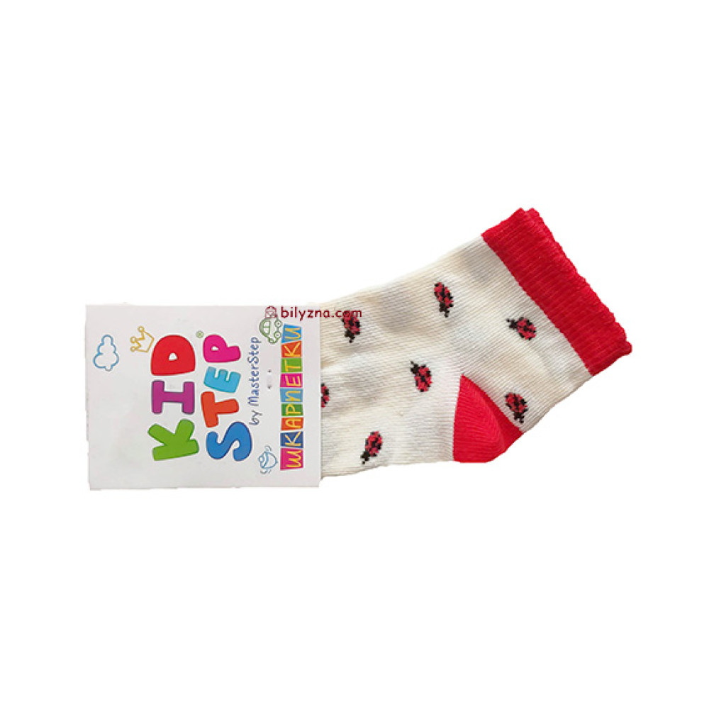 Master Step KidStep 819 кольорові дитячі шкарпетки з божими корівками