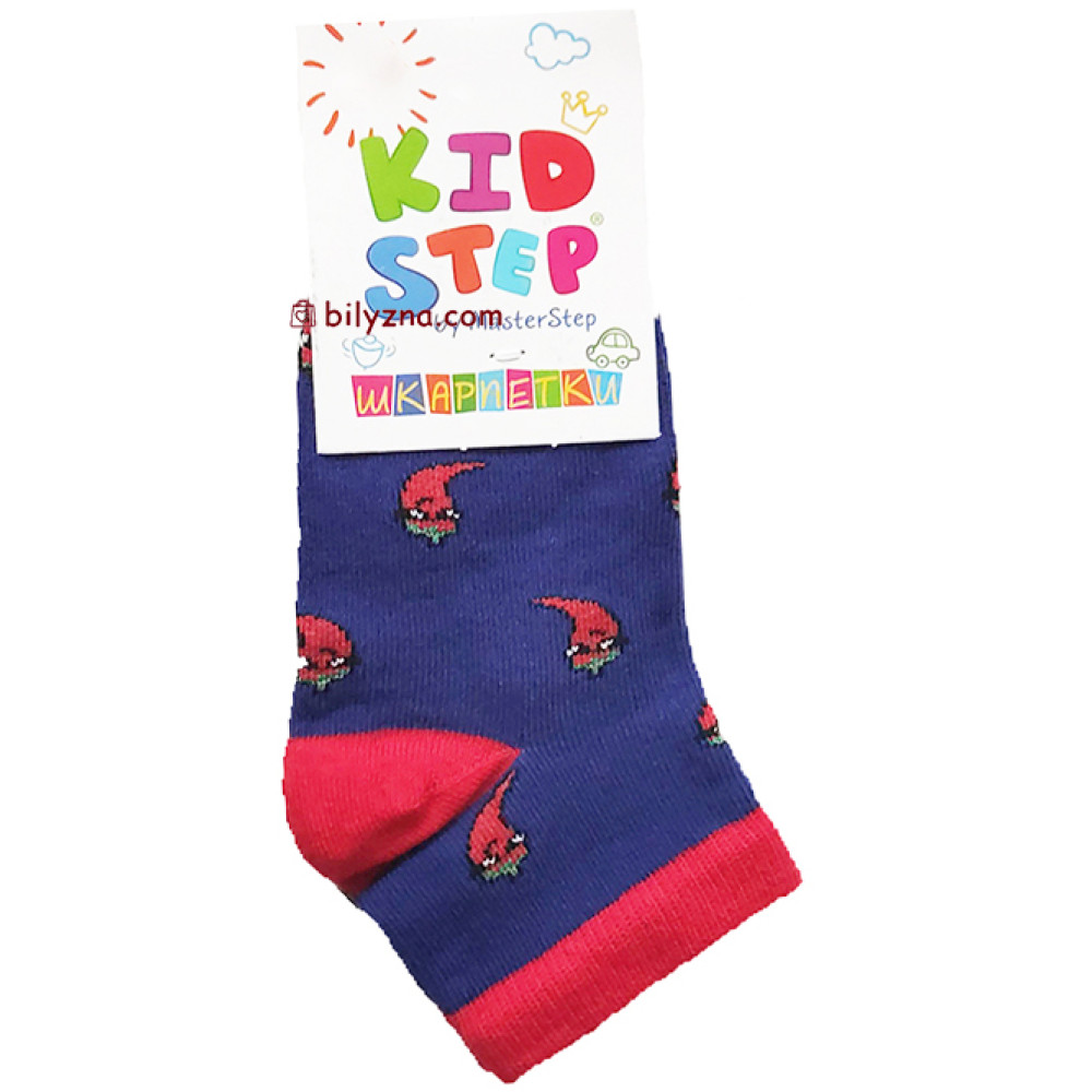 Master Step KidStep 819 дитячі шкарпетки з прикольним малюнком червоних перчиків