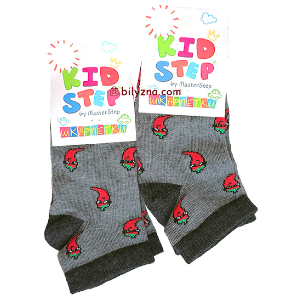 Master Step KidStep 819 дитячі шкарпетки з прикольним малюнком червоних перчиків