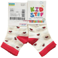 Master Step KidStep 819 кольорові дитячі шкарпетки з божими корівками